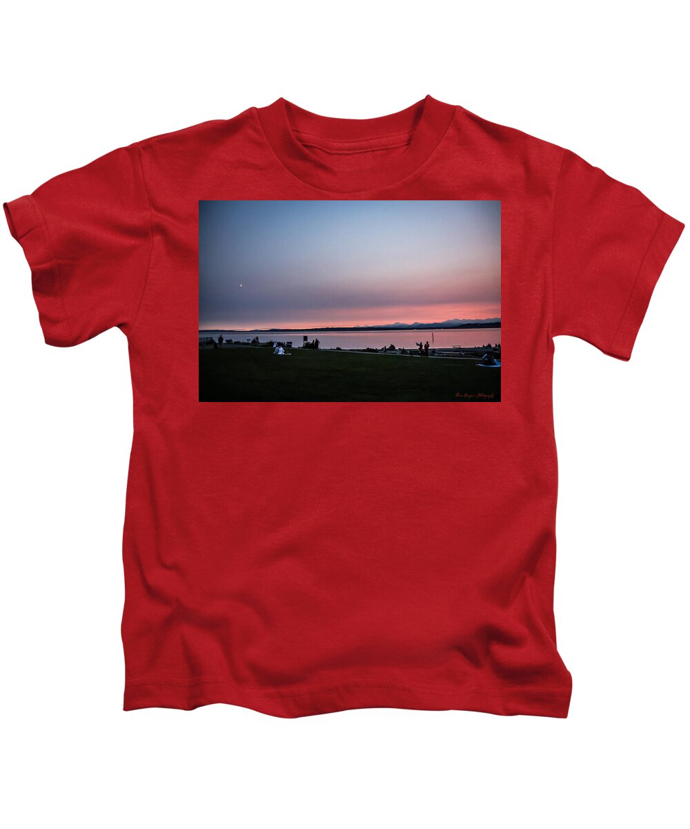 Sunset late summer  - Kids T-Shirt