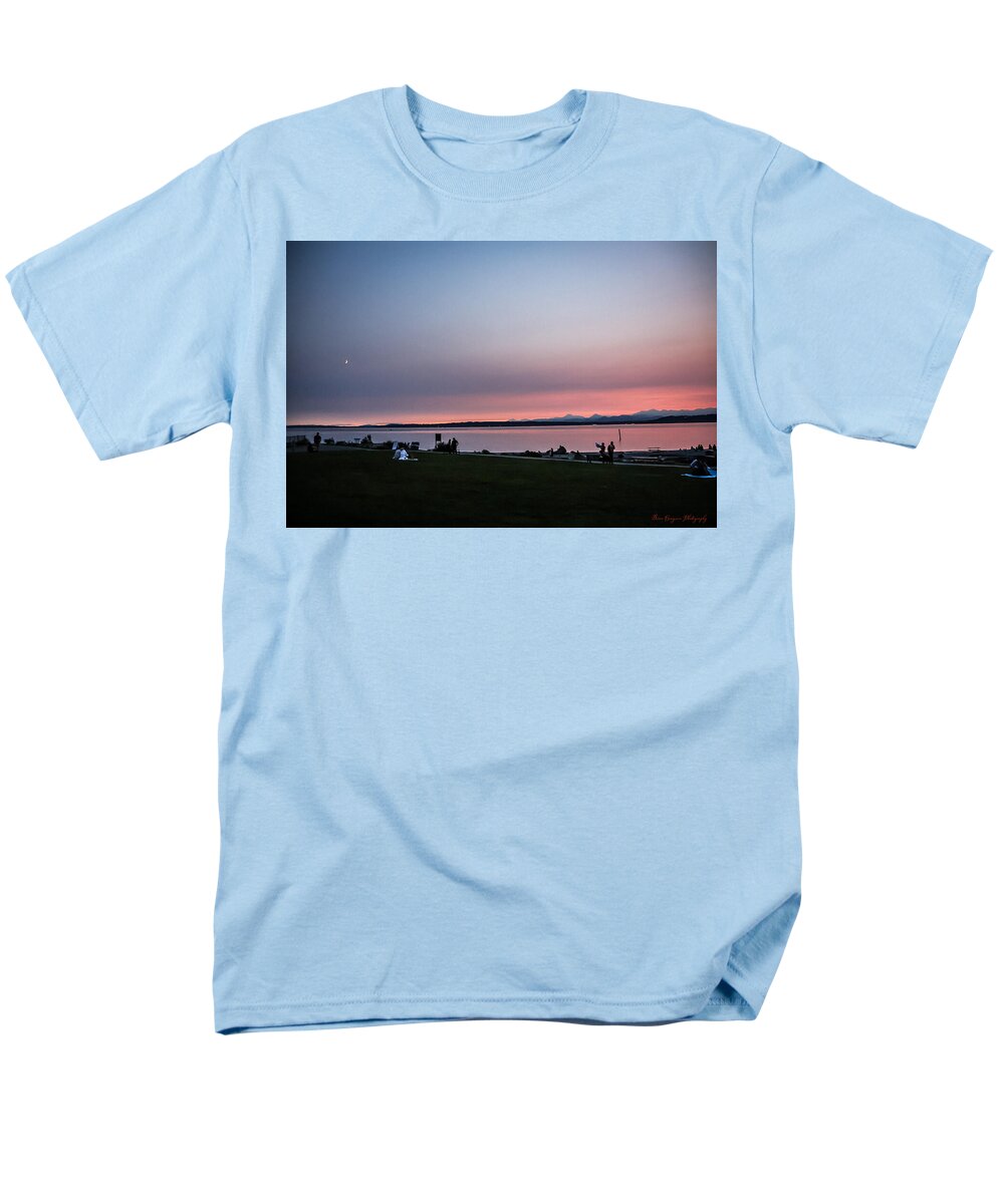 Sunset late summer  - Men's T-Shirt  (Regular Fit)