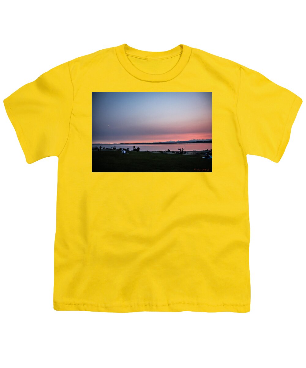 Sunset late summer  - Youth T-Shirt