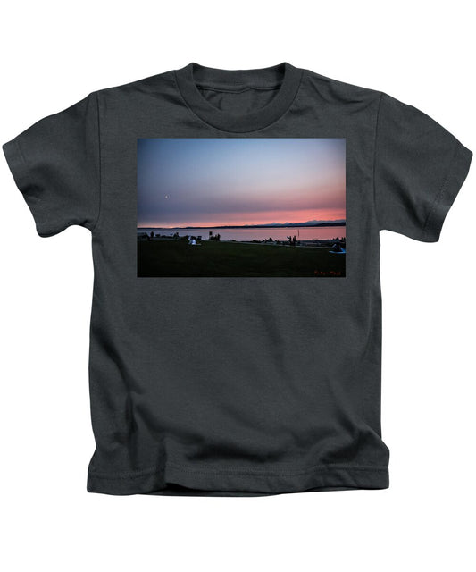 Sunset late summer  - Kids T-Shirt