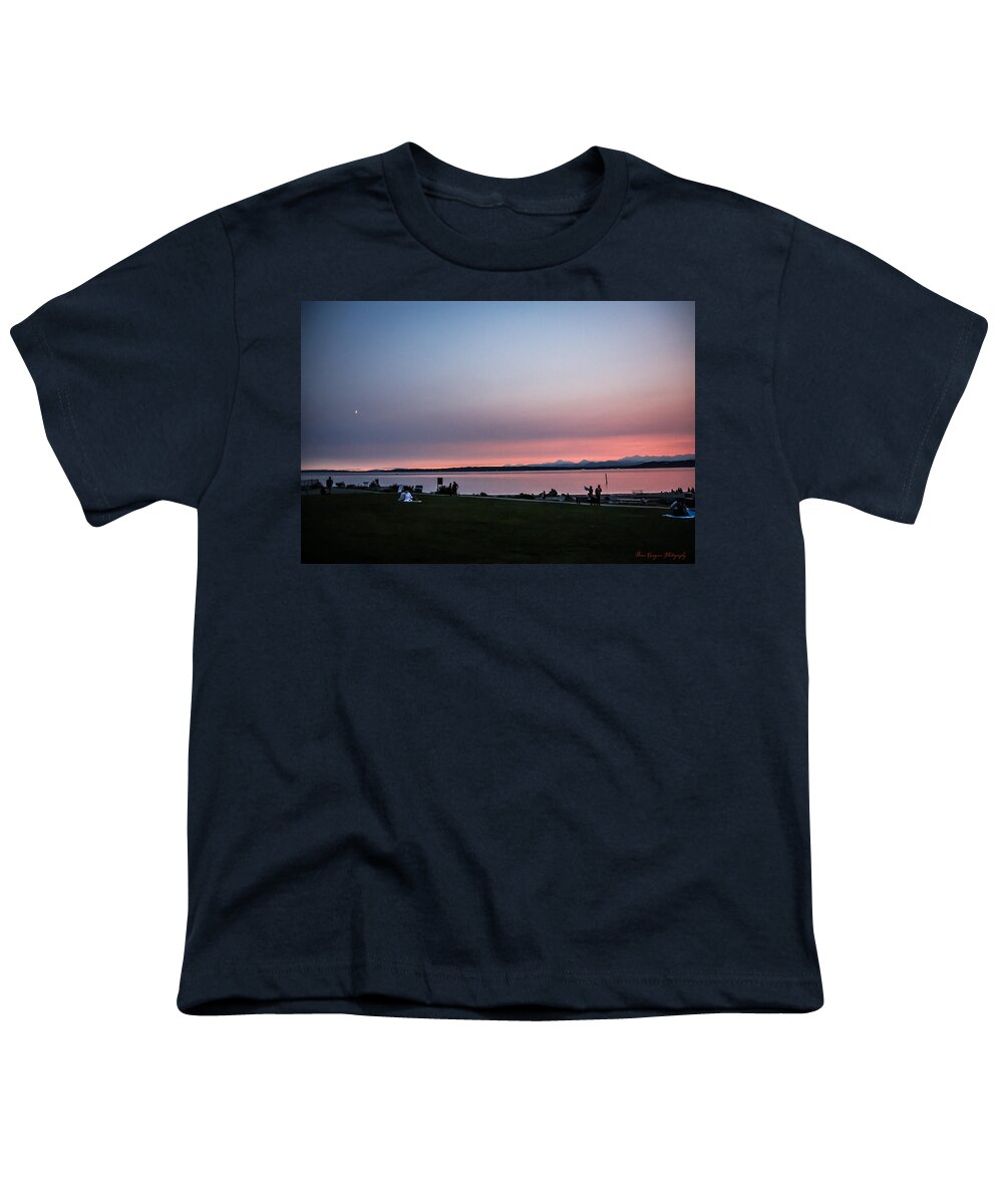 Sunset late summer  - Youth T-Shirt