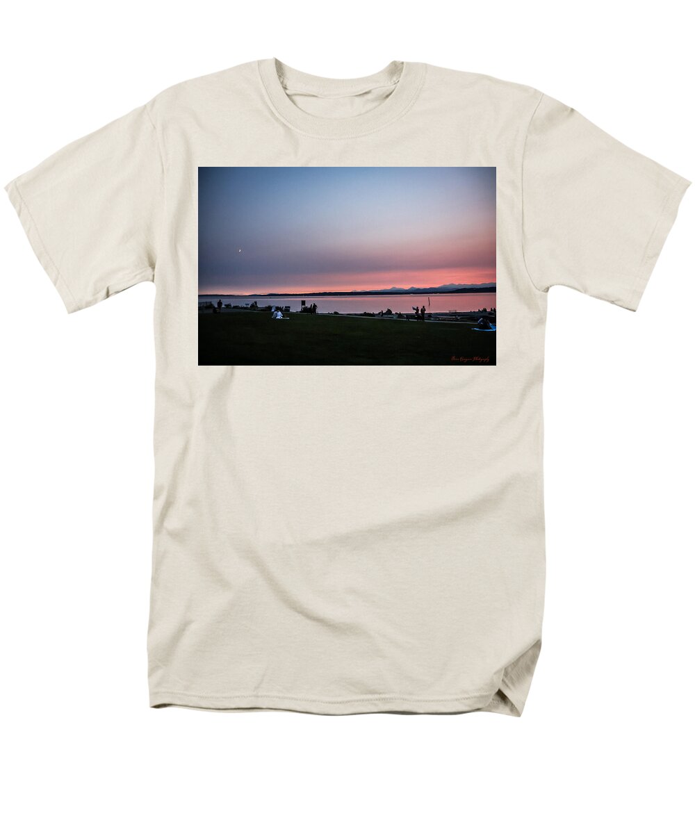 Sunset late summer  - Men's T-Shirt  (Regular Fit)