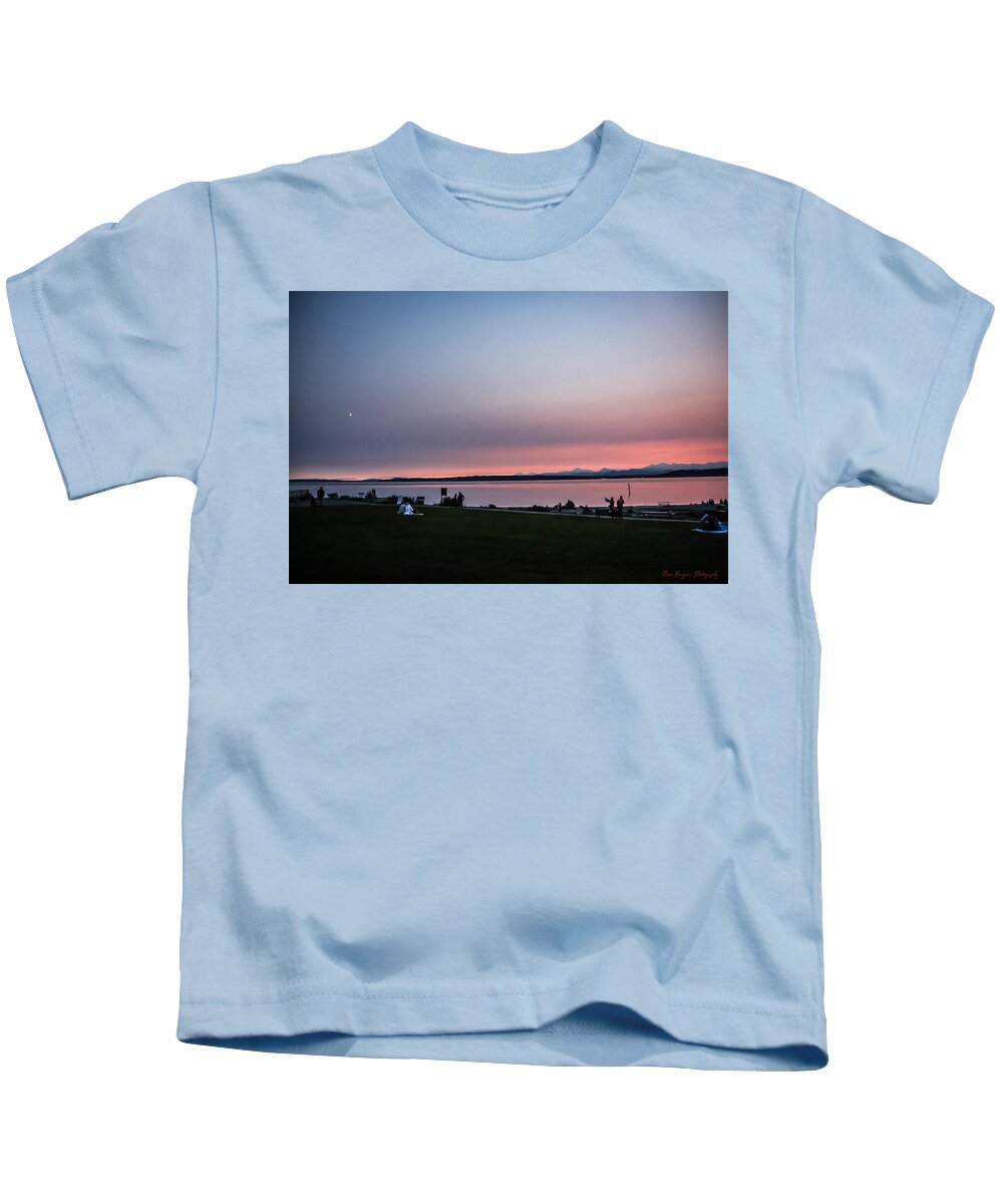 Sunset late summer  - Kids T-Shirt