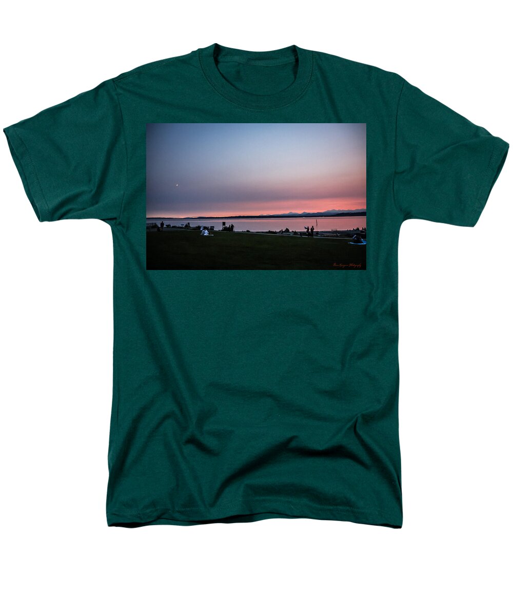 Sunset late summer  - Men's T-Shirt  (Regular Fit)