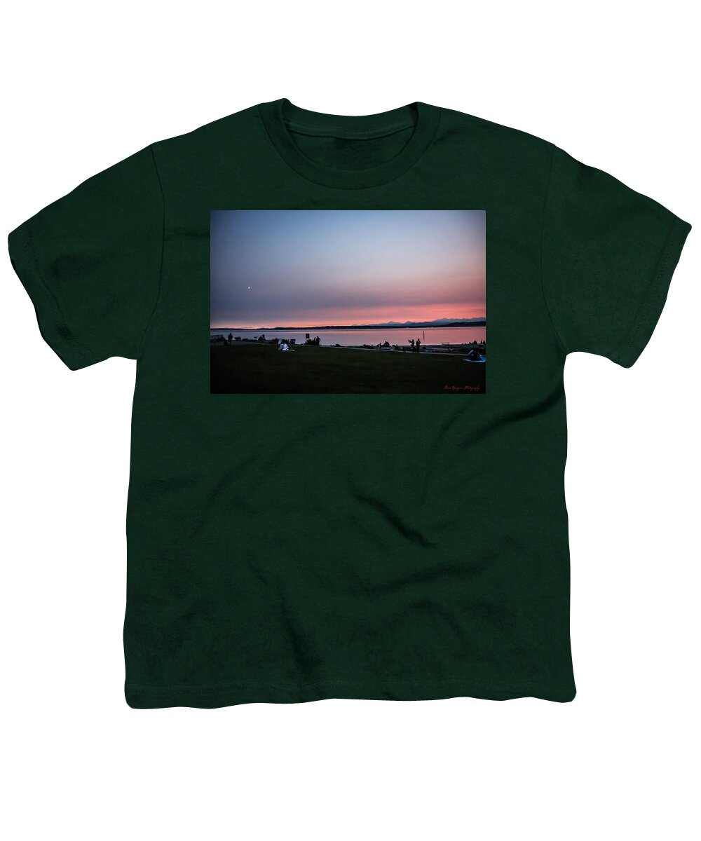 Sunset late summer  - Youth T-Shirt