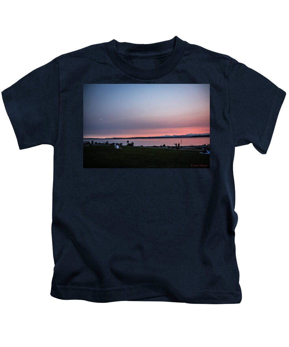 Sunset late summer  - Kids T-Shirt