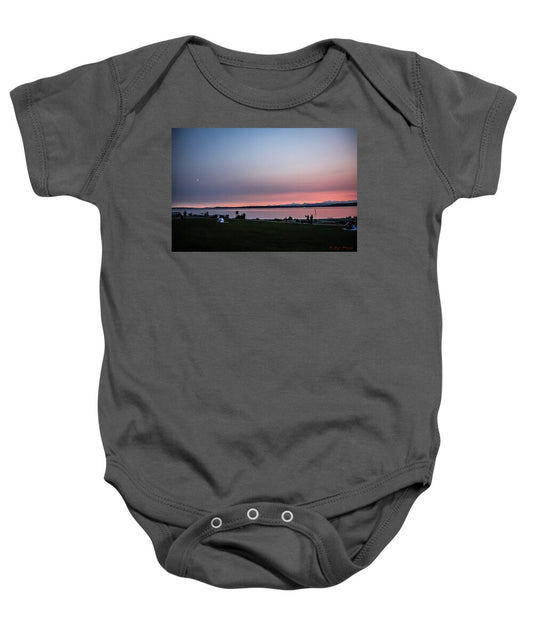 Sunset late summer  - Baby Onesie