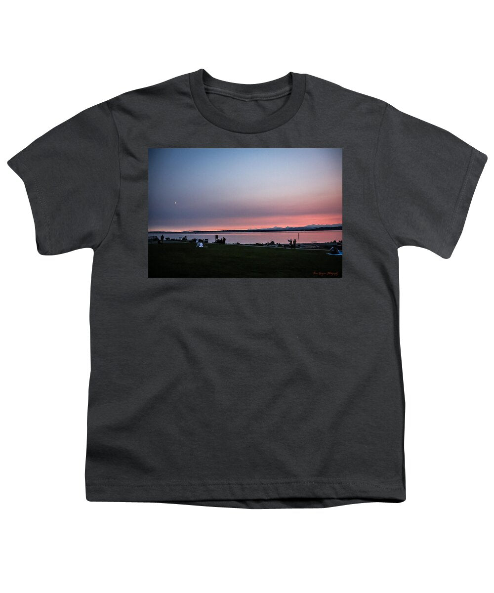 Sunset late summer  - Youth T-Shirt