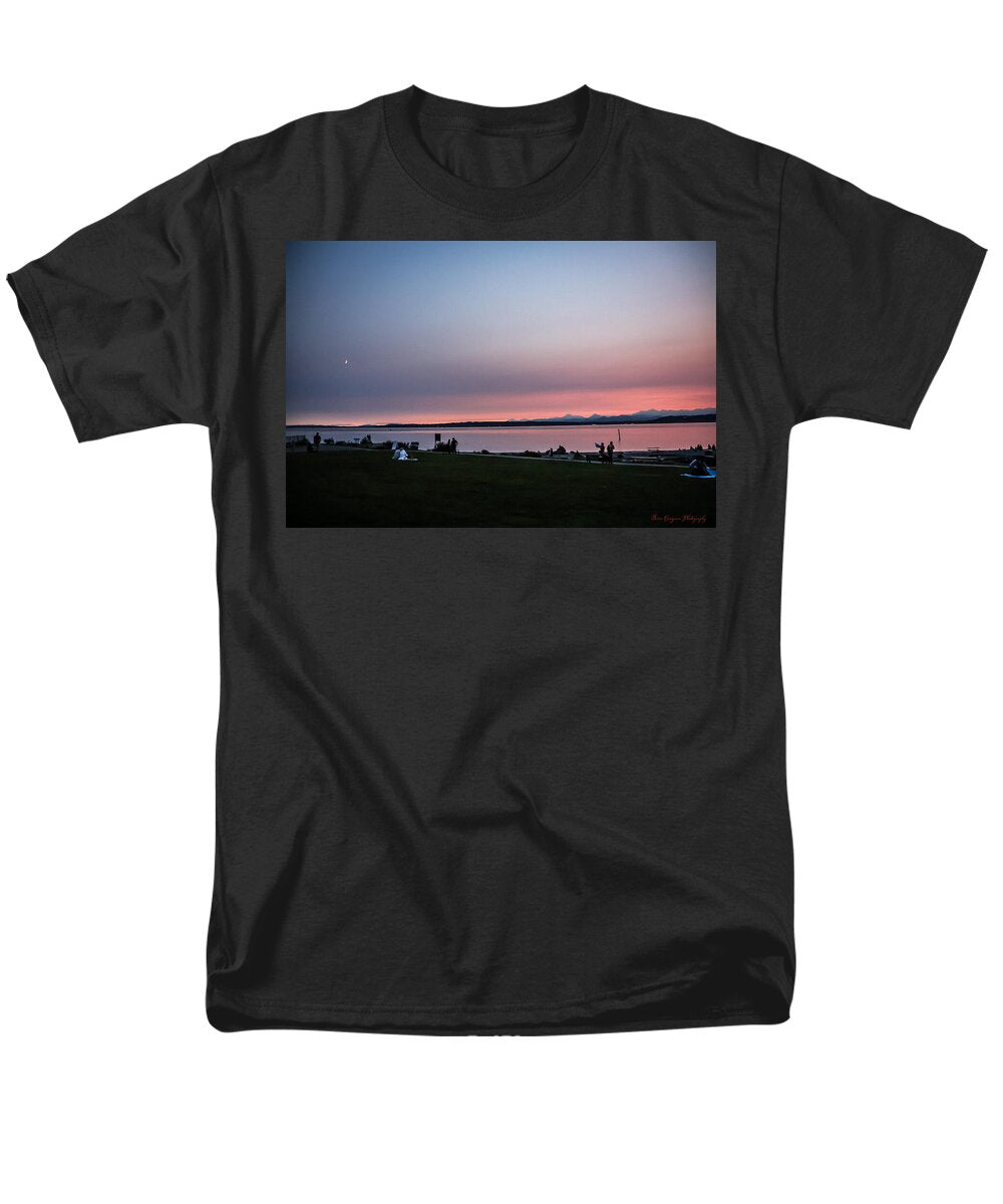 Sunset late summer  - Men's T-Shirt  (Regular Fit)
