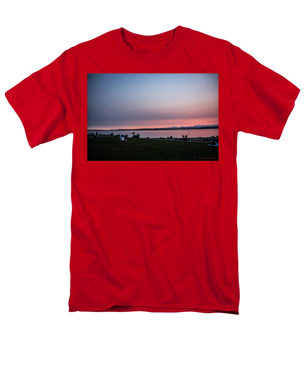 Sunset late summer  - Men's T-Shirt  (Regular Fit)