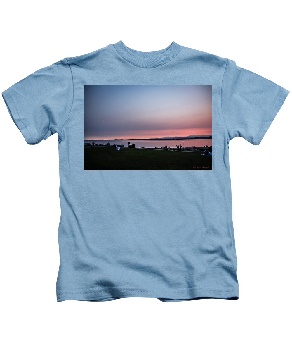 Sunset late summer  - Kids T-Shirt