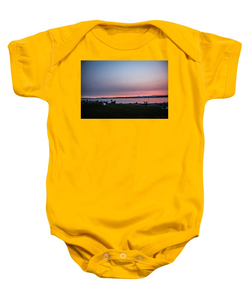 Sunset late summer  - Baby Onesie