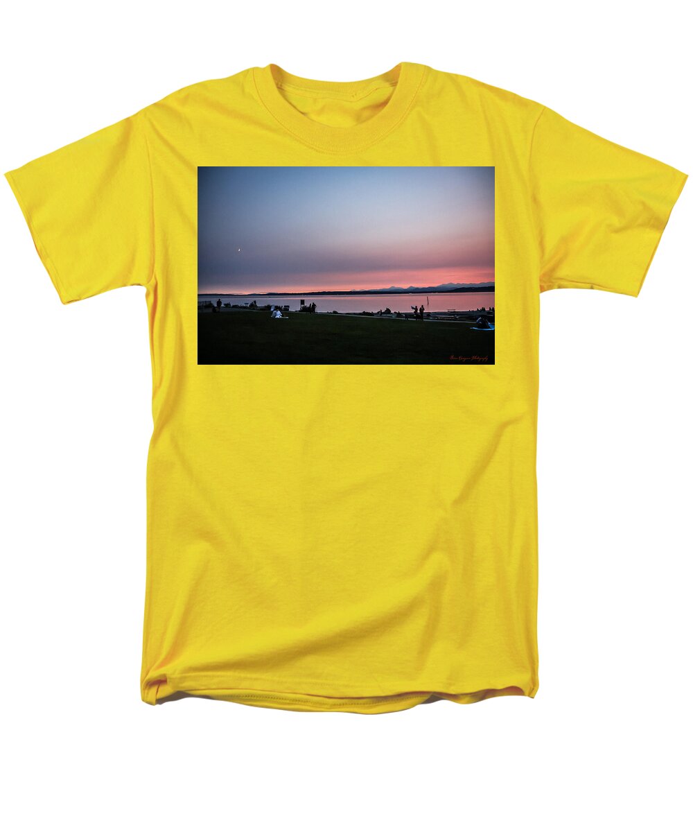 Sunset late summer  - Men's T-Shirt  (Regular Fit)