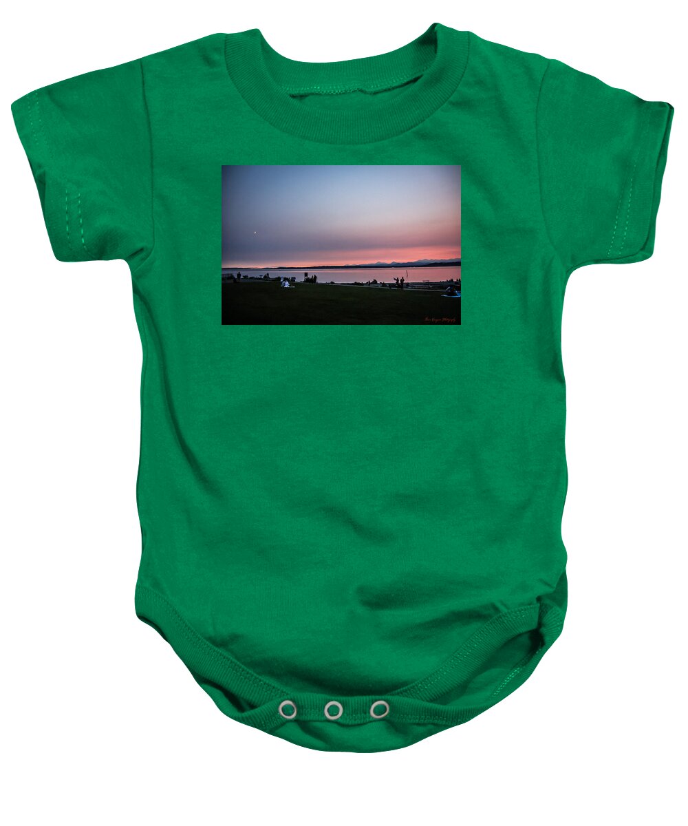 Sunset late summer  - Baby Onesie