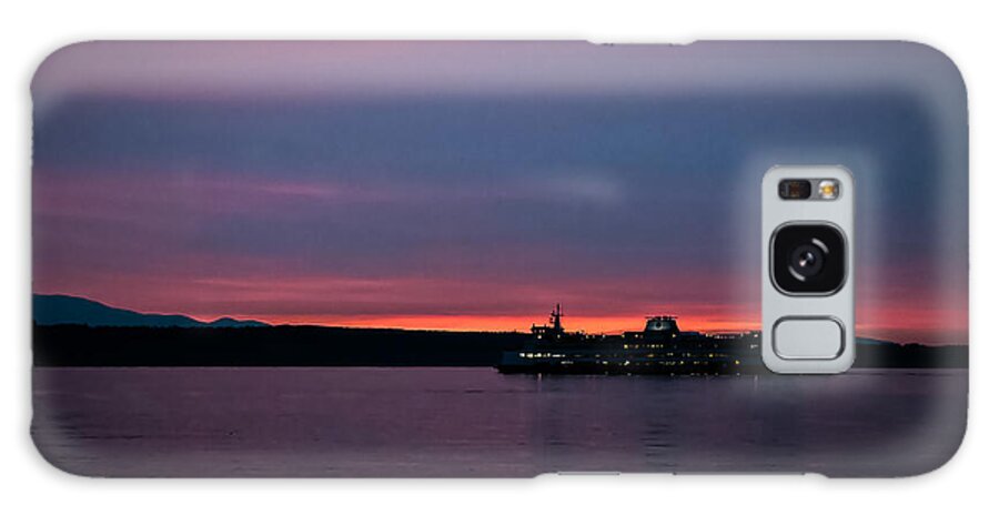 Sunset  with the Ferry  - Phone Case