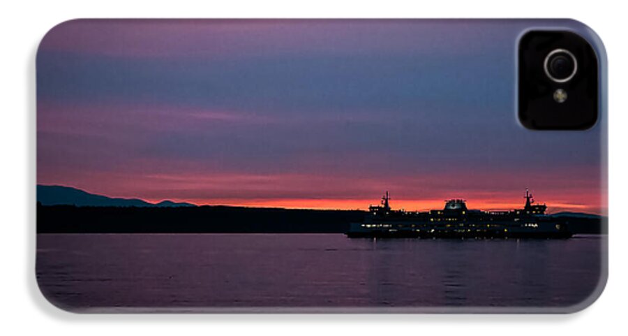 Sunset  with the Ferry  - Phone Case