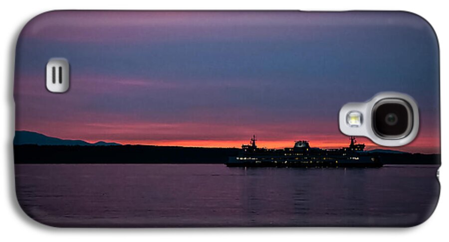 Sunset  with the Ferry  - Phone Case