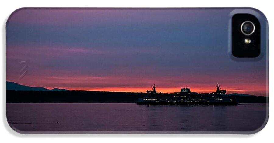Sunset  with the Ferry  - Phone Case