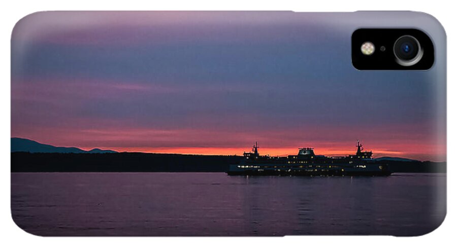 Sunset  with the Ferry  - Phone Case
