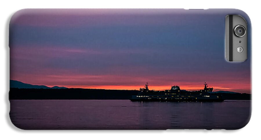 Sunset  with the Ferry  - Phone Case