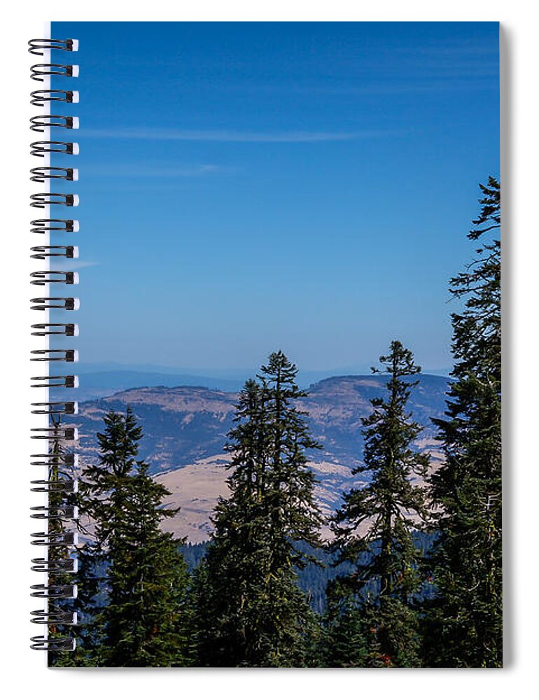 Threw the trees  - Spiral Notebook