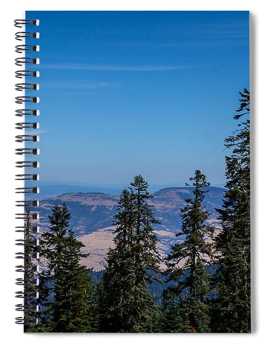 Threw the trees  - Spiral Notebook