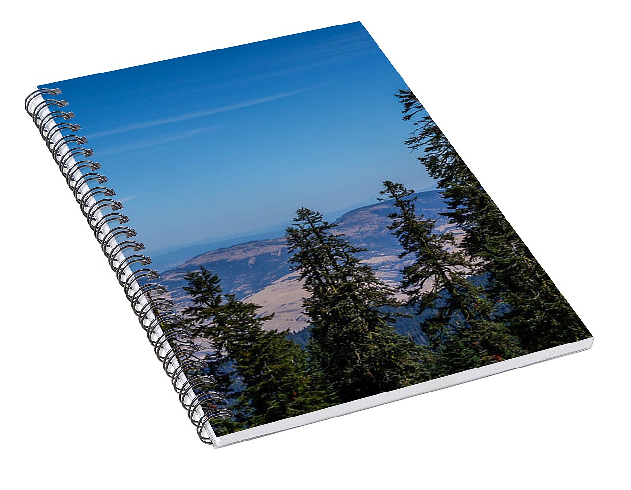 Threw the trees  - Spiral Notebook