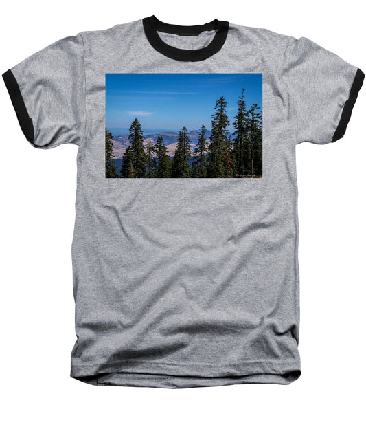 Threw the trees  - Baseball T-Shirt