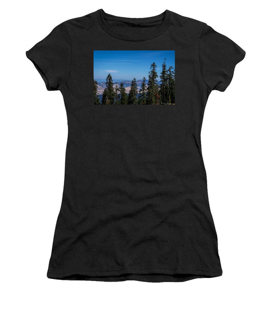Threw the trees  - Women's T-Shirt