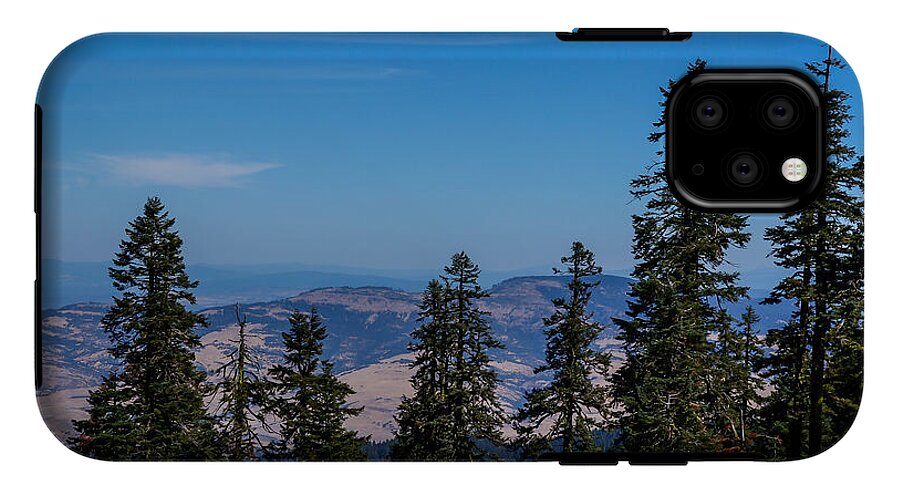 Threw the trees  - Phone Case