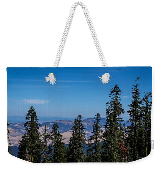 Threw the trees  - Weekender Tote Bag
