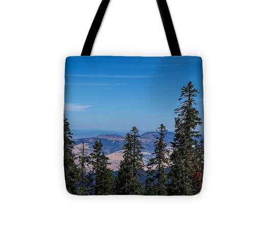 Threw the trees  - Tote Bag