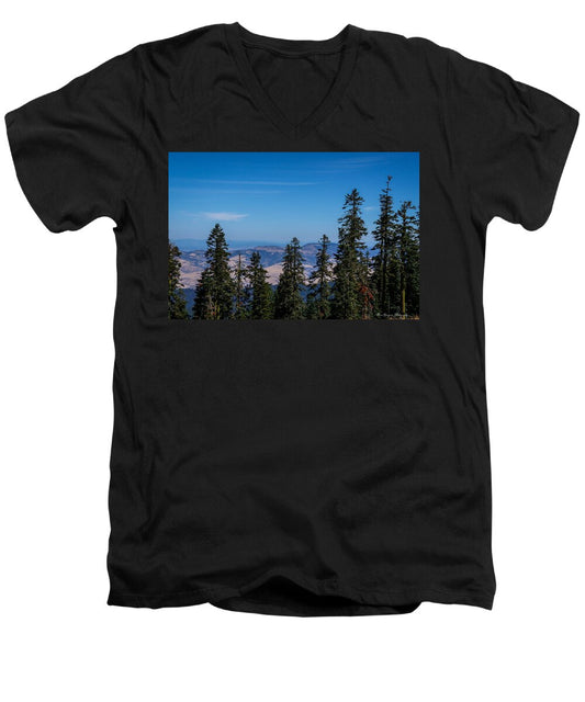 Threw the trees  - Men's V-Neck T-Shirt
