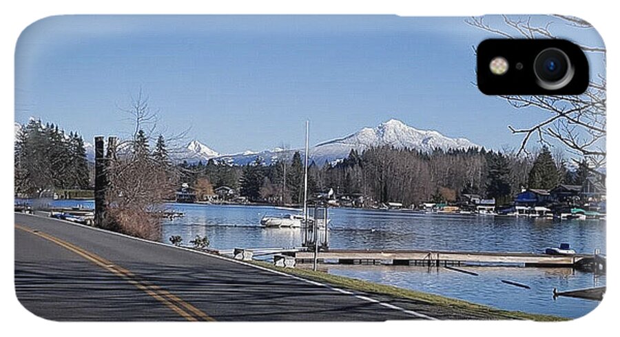 View of lake Steven - Phone Case