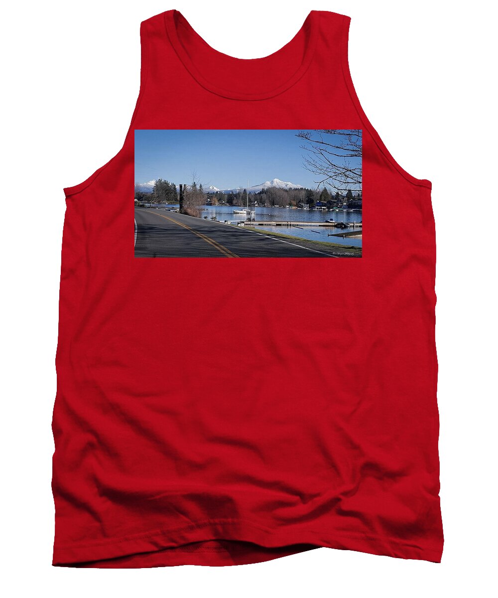 View of lake Steven - Tank Top