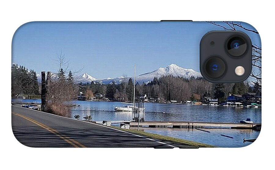 View of lake Steven - Phone Case