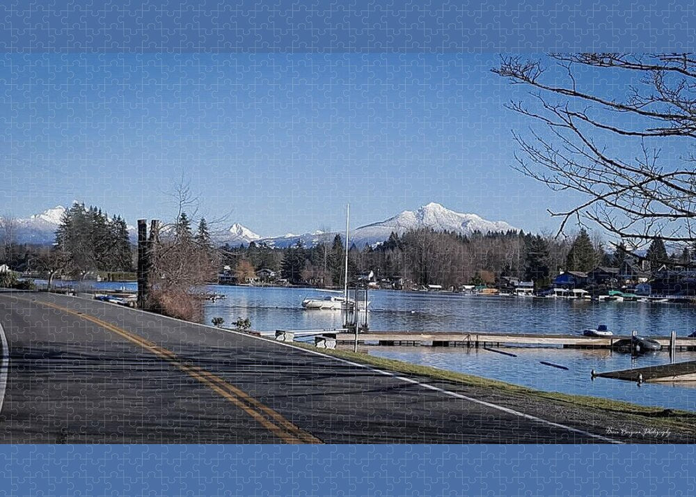 View of lake Steven - Puzzle