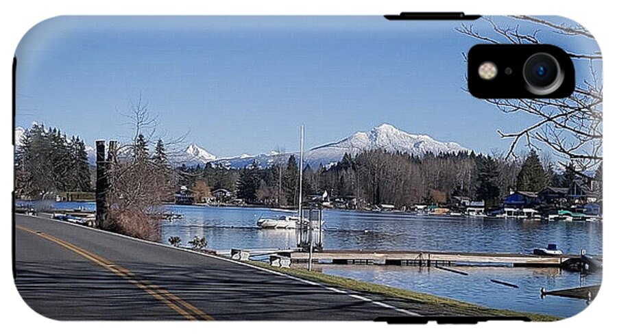 View of lake Steven - Phone Case