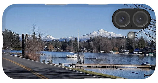 View of lake Steven - Phone Case