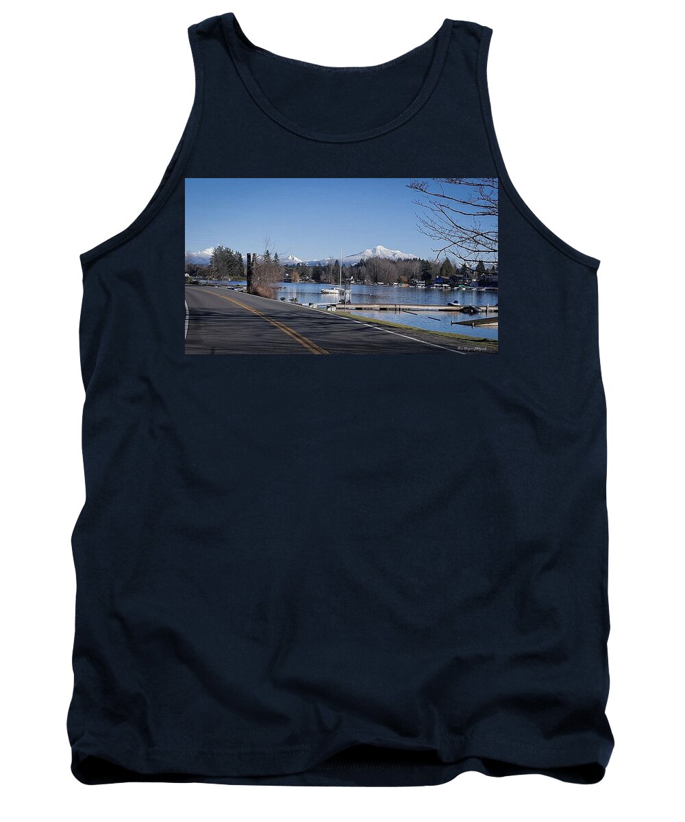 View of lake Steven - Tank Top