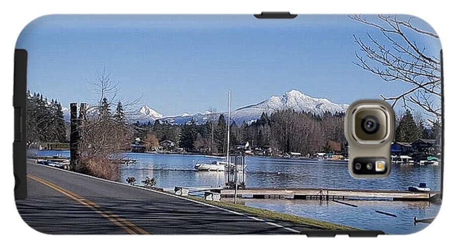 View of lake Steven - Phone Case