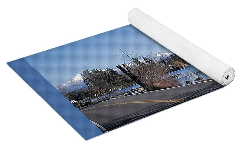 View of lake Steven - Yoga Mat