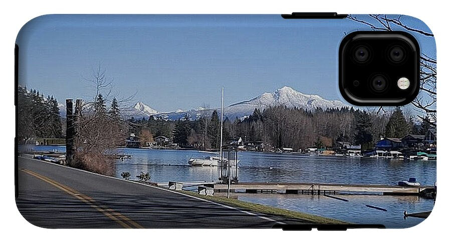 View of lake Steven - Phone Case