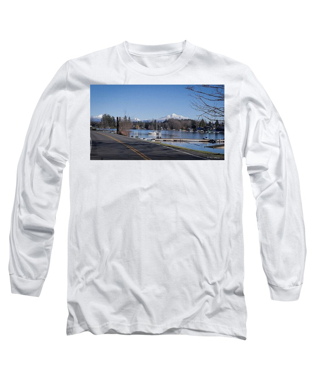 View of lake Steven - Long Sleeve T-Shirt