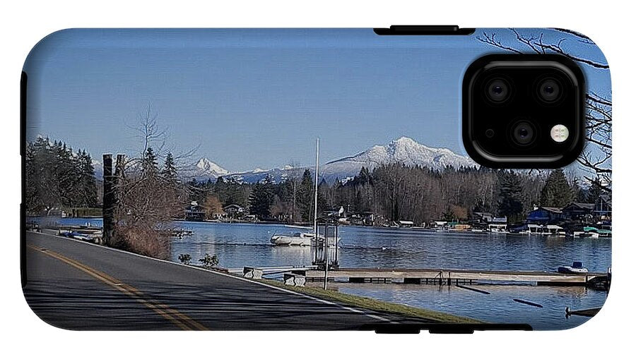 View of lake Steven - Phone Case