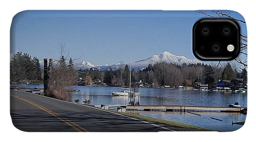View of lake Steven - Phone Case