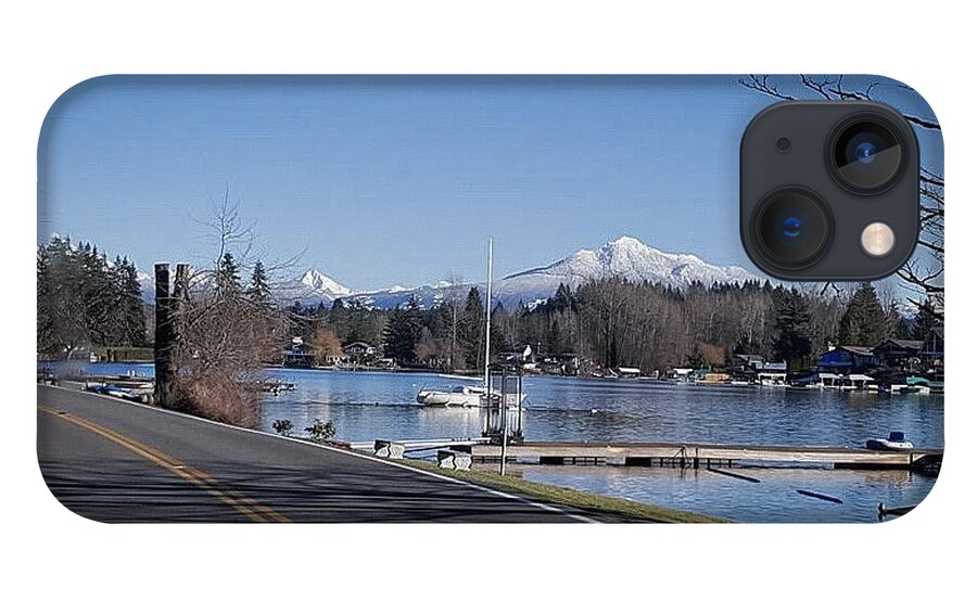 View of lake Steven - Phone Case