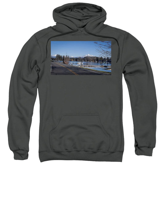 View of lake Steven - Sweatshirt