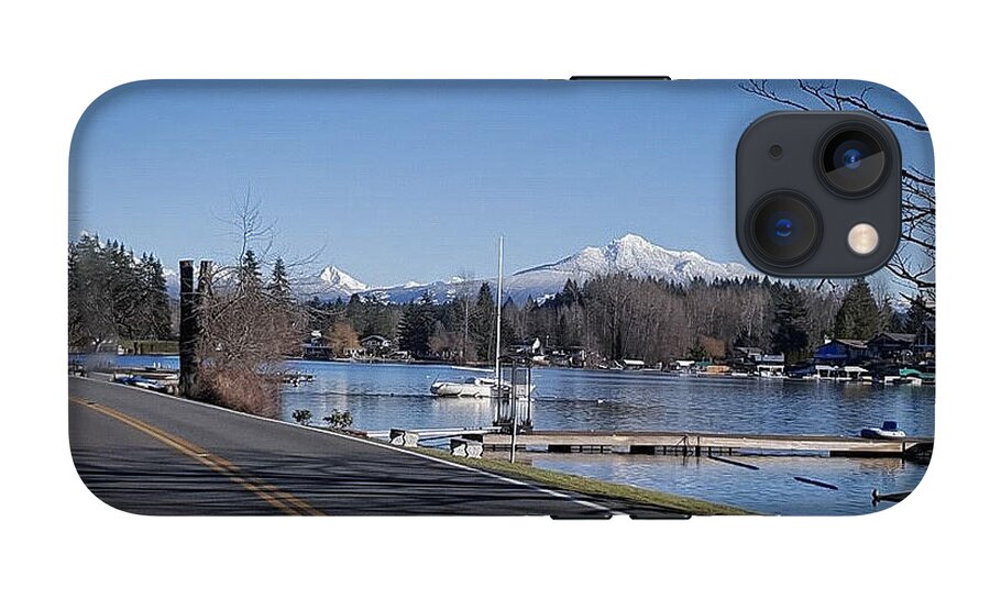 View of lake Steven - Phone Case