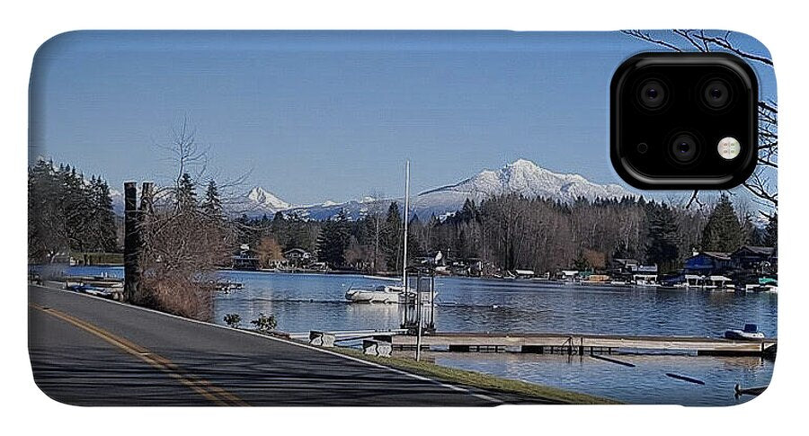 View of lake Steven - Phone Case
